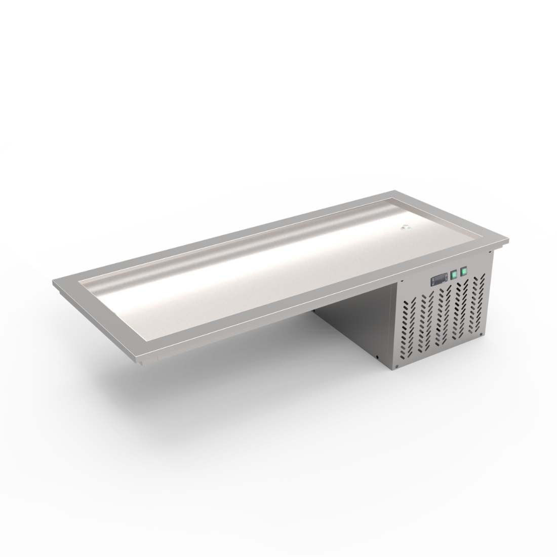 Image of Thermaster GN4-FA 4×GN 1/1 Capacity Static Cold Bain Marie Trays