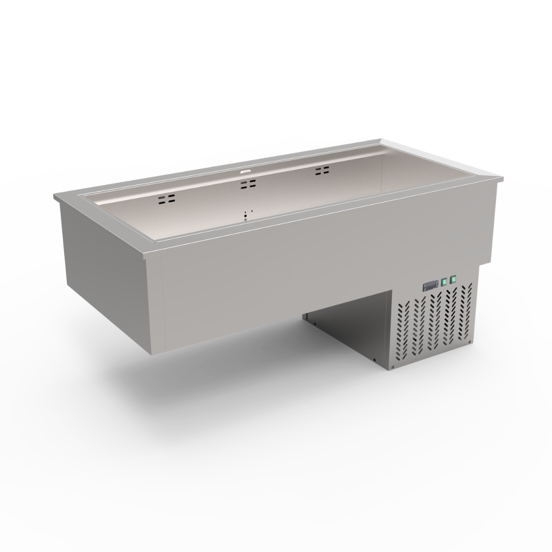 Image of Thermaster GN4-VA 4×GN 1/1 Capacity Ventilated Static Cold Bain Marie Trays