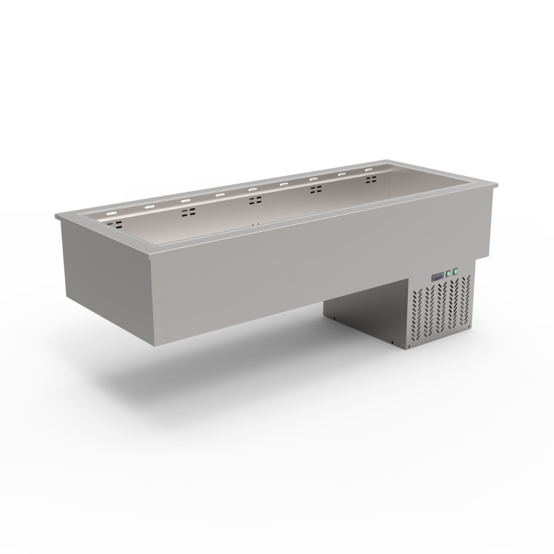 Image of Thermaster GN5-VA 5×GN 1/1 Capacity Ventilated Static Cold Bain Marie Trays