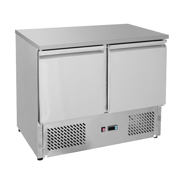 Image of Thermaster GNS900B Two Door Compact Workbench Fridge