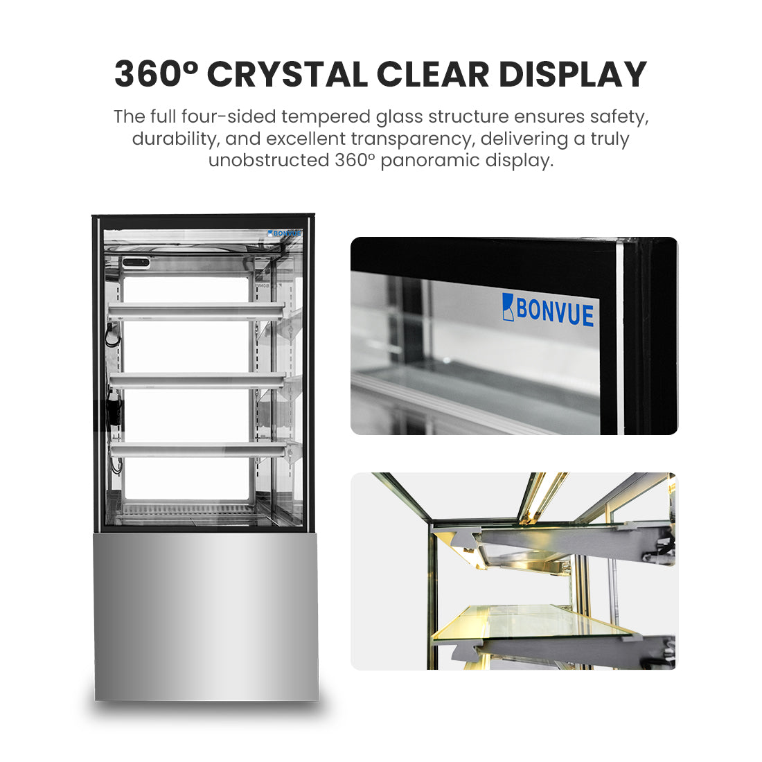 Image of Bonvue H-SF820V Heated Display Cabinet
