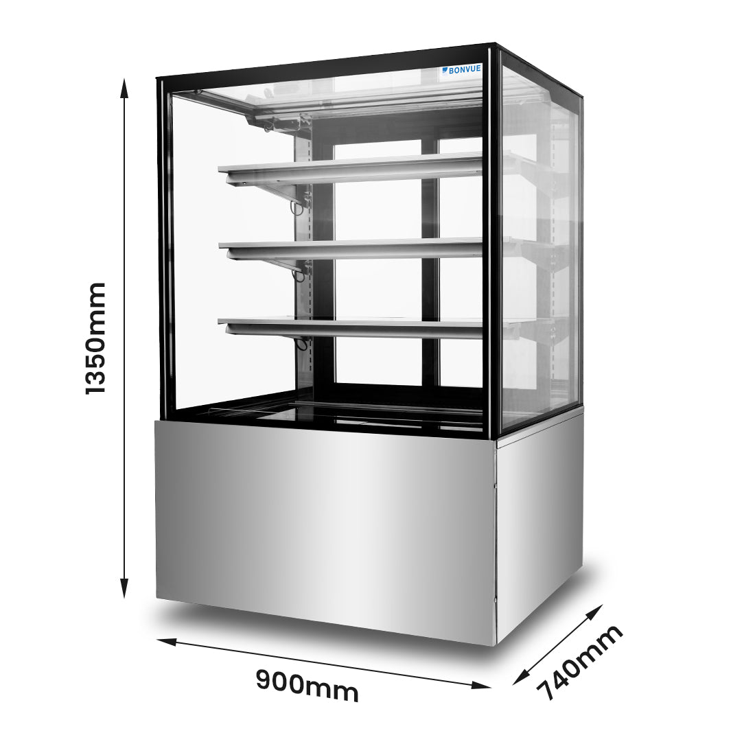 Image of Bonvue H-SF830V Heated Display Cabinet