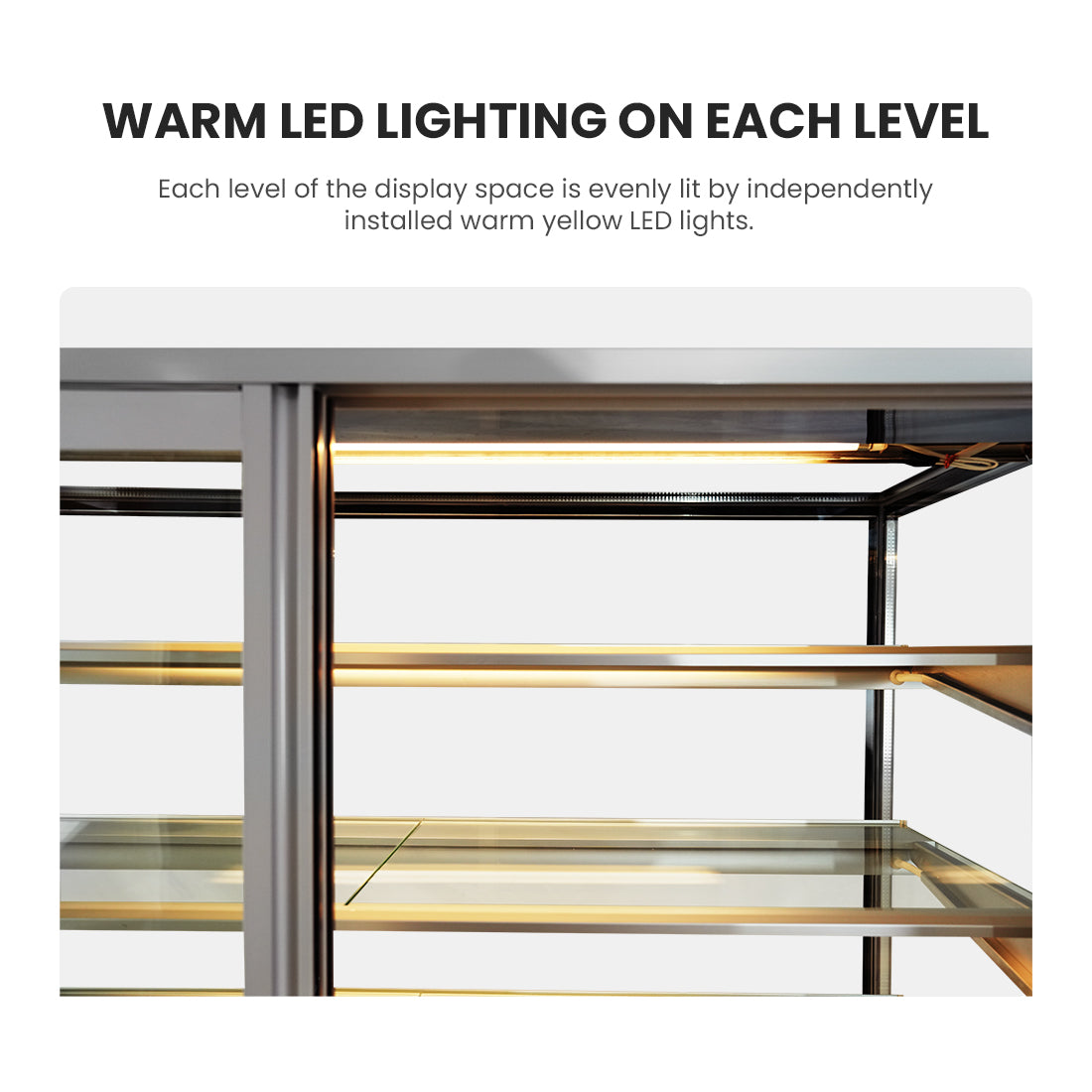 Image of Bonvue H-SF840V Heated Display Cabinet