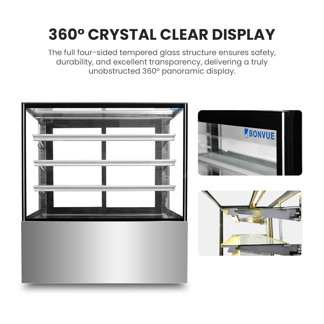 Image of Bonvue H-SF840V Heated Display Cabinet