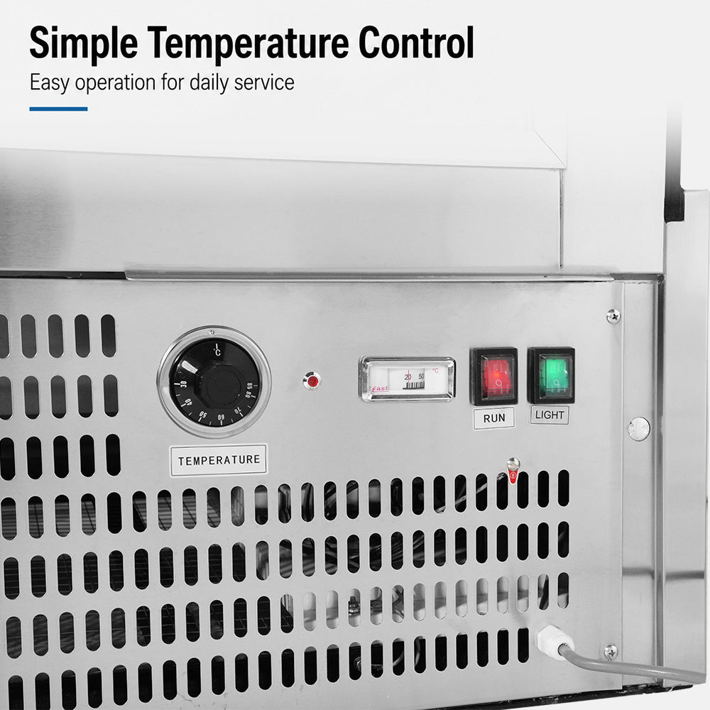 Image of Bonvue H-SLP830C Deluxe Heated Display Cabinet