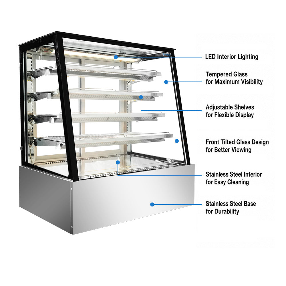 Image of Bonvue H-SLP840C Deluxe Heated Display Cabinet