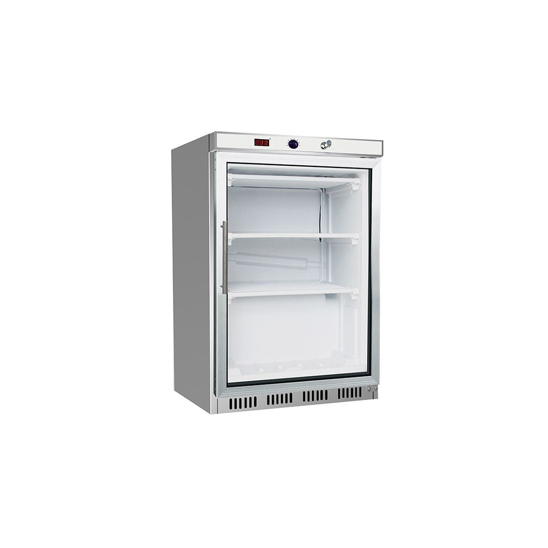 Image of Thermaster HF200G S/S Display Freezer with Glass Door