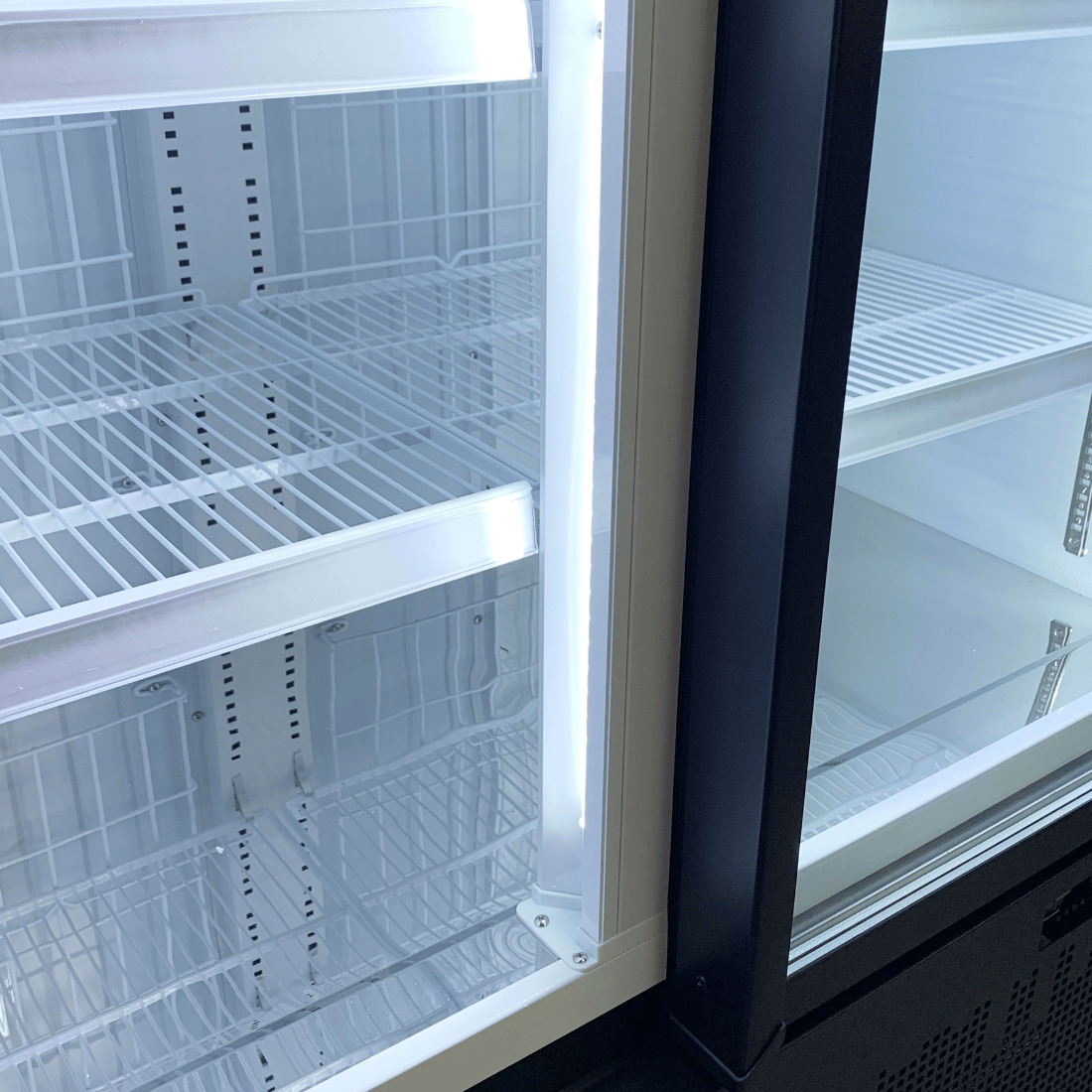 Image of Thermaster LG-1000BGBM Double Door Supermarket Fridge