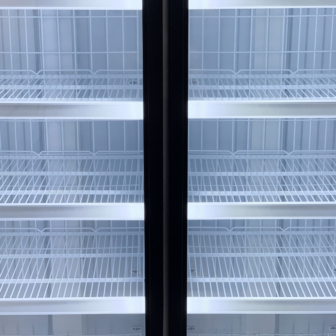Image of Thermaster LG-1000BGBM Double Door Supermarket Fridge