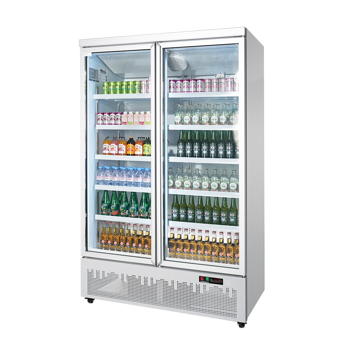Image of Thermaster LG-1000GBM Double Door Supermarket Fridge