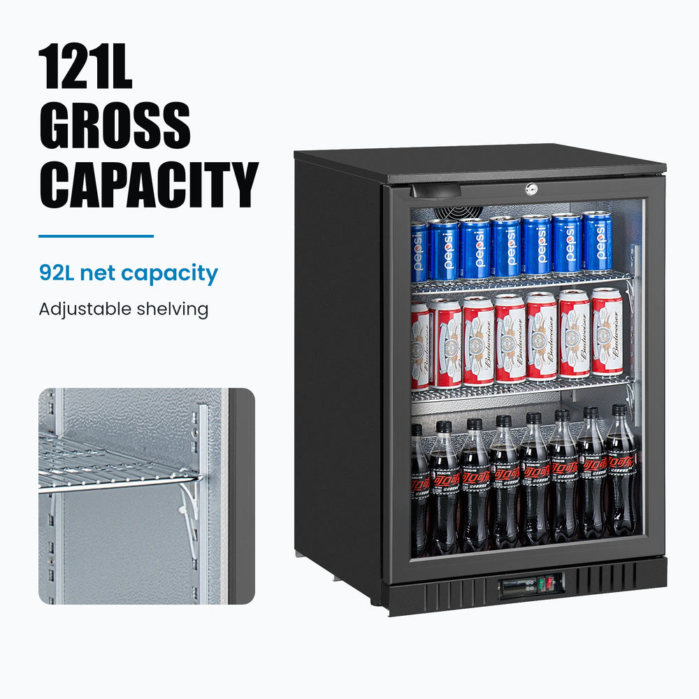 Image of Thermaster LG-138HC Under Bench single door Bar Fridge/Cooler