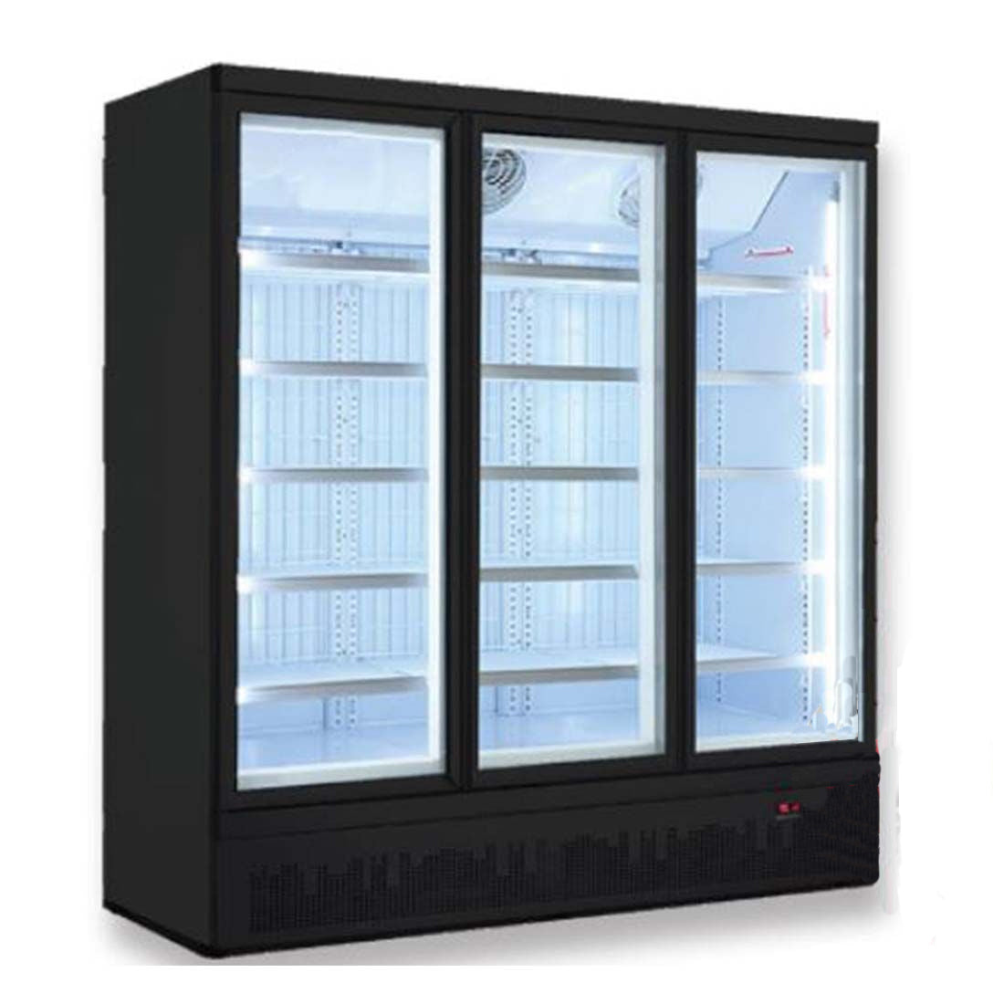 Image of Thermaster Triple Door Supermarket Fridge LG-1500BGBM