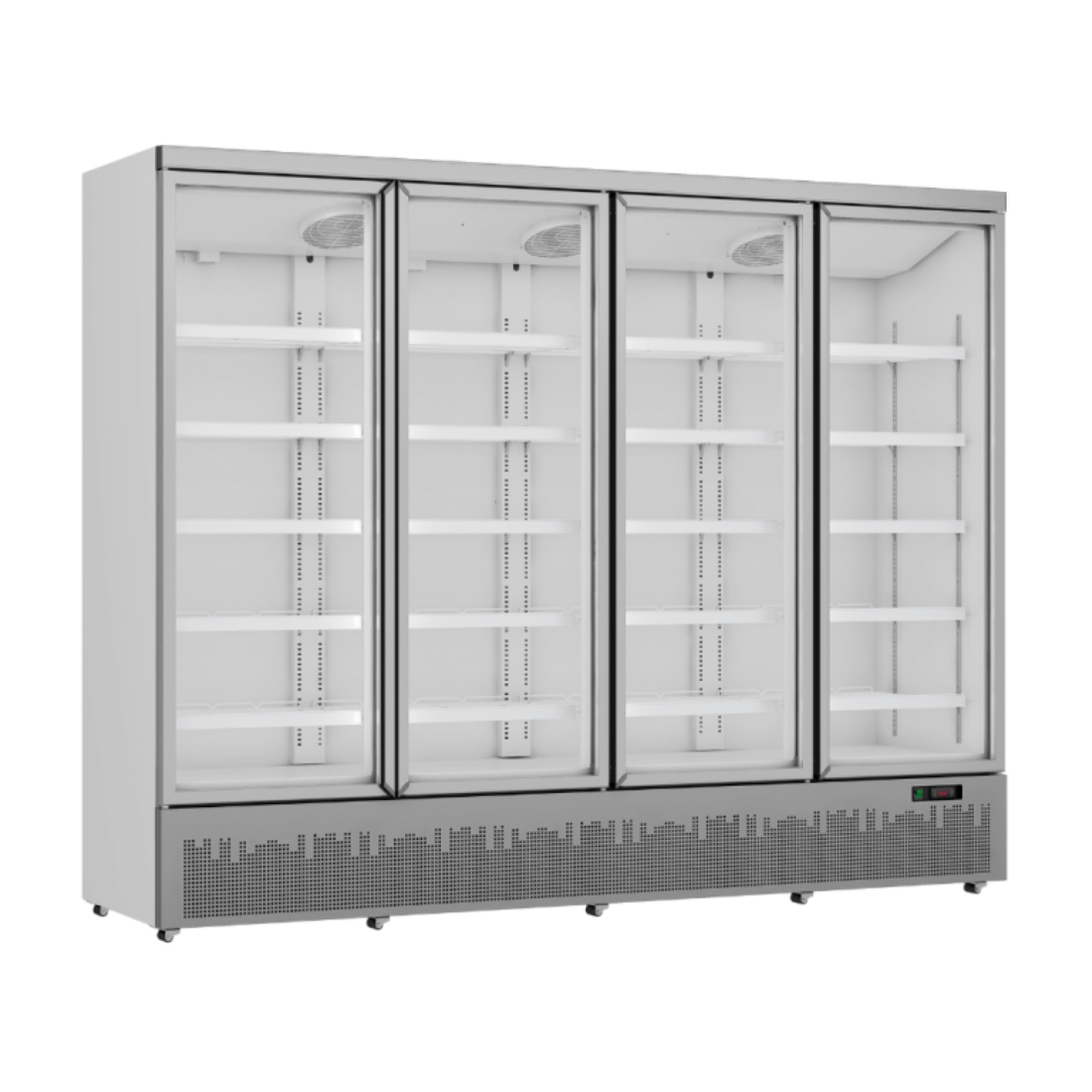 Image of Thermaster LG-2500GBMF 4 Door Glass Door Supermarket Freezer 1938L