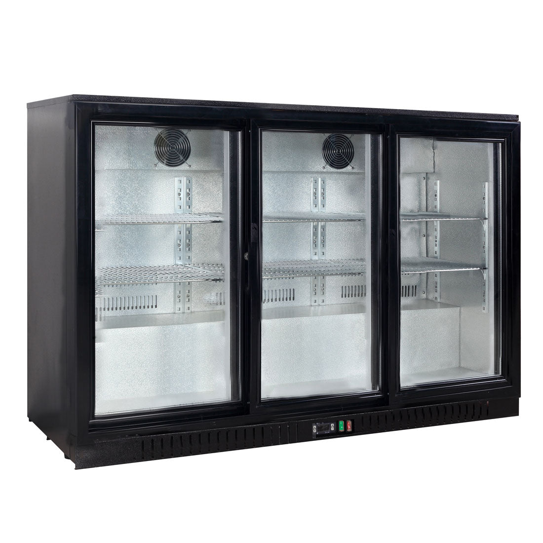Image of Thermaster LG-330SC Under Bench Three Sliding Door Bar Fridge/Cooler