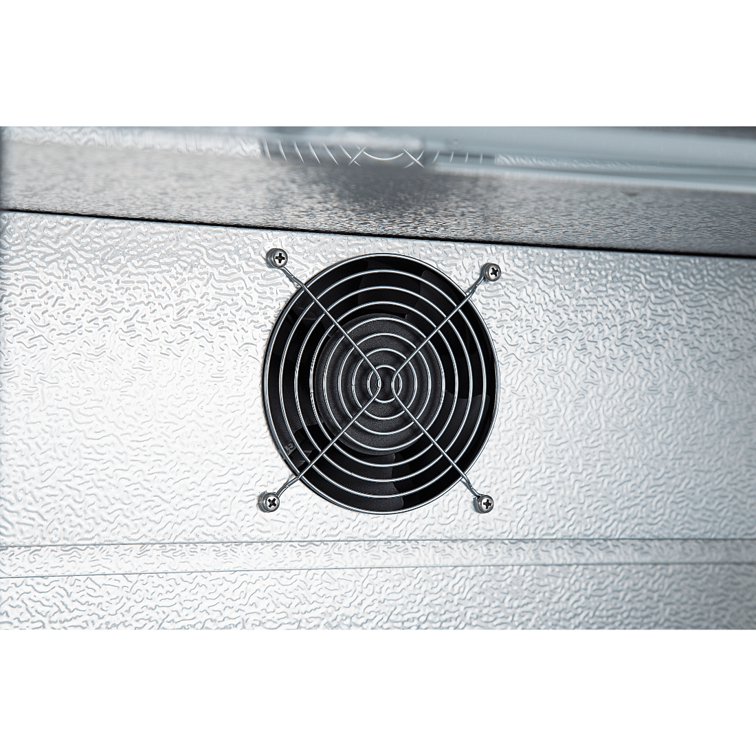 Image of Thermaster LG-208TD Under Bench double Heated Glass Doors Bar Fridge/Cooler with heater switch