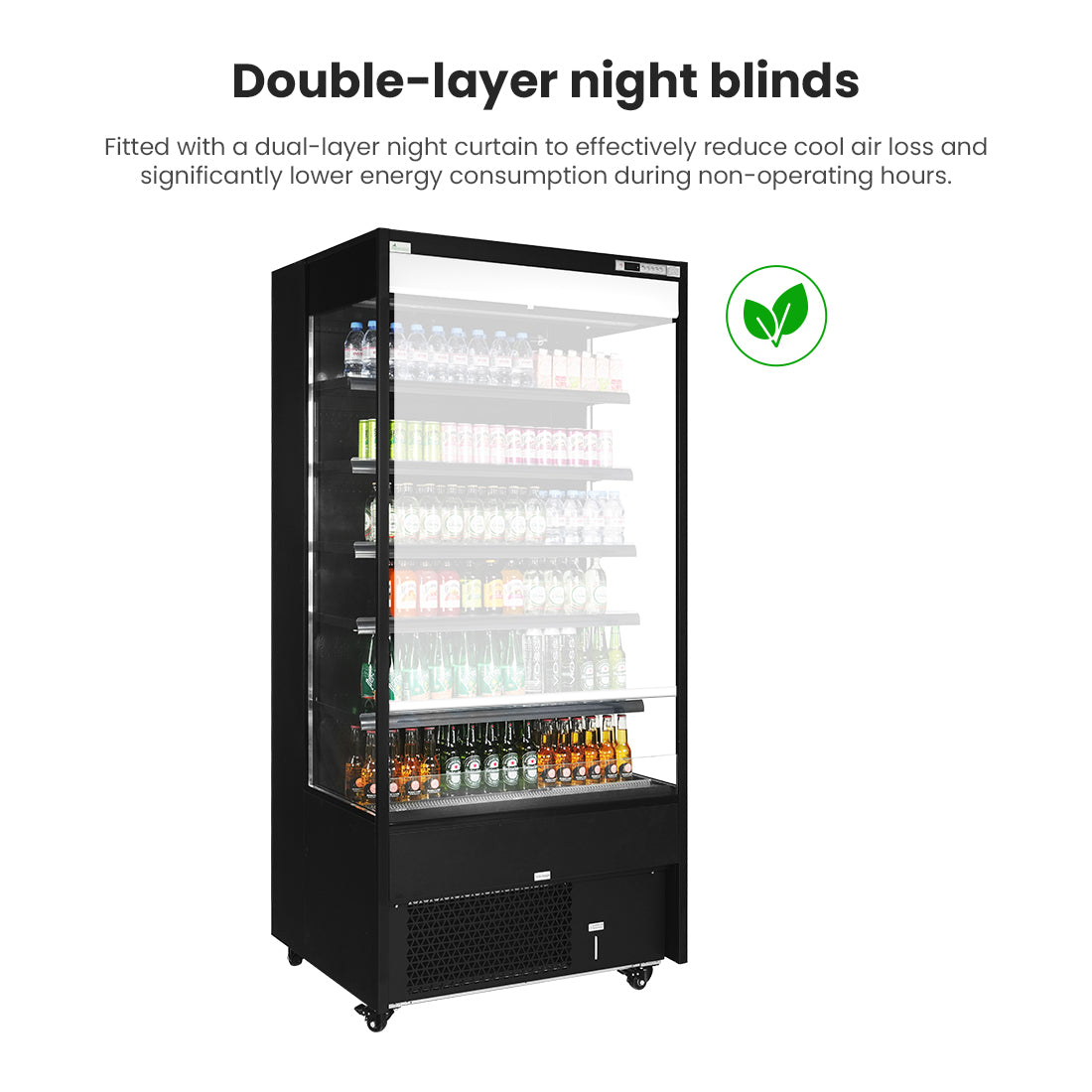 Image of Thermaster OC-915B Supermarket Open Beverage Display