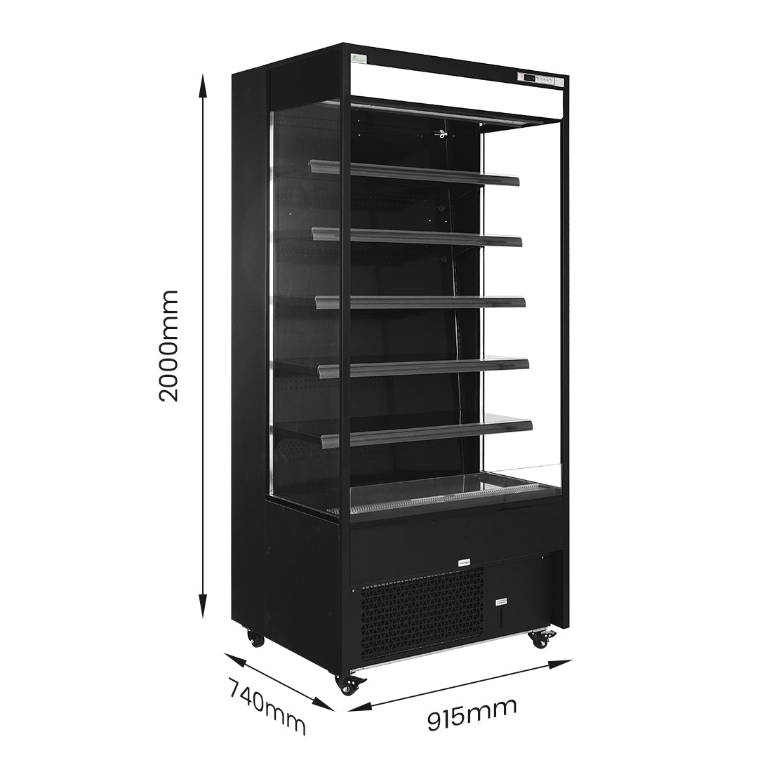 Image of Thermaster OC-915B Supermarket Open Beverage Display