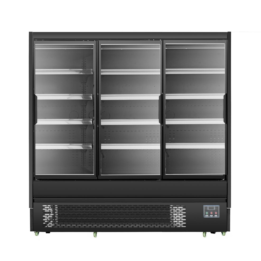 Image of Bonvue OD-2080P 4 Shelves Open Chiller with Tempered Glass Doors