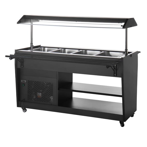 Image of Polar G-Series Refrigerated Buffet Bar in Black
