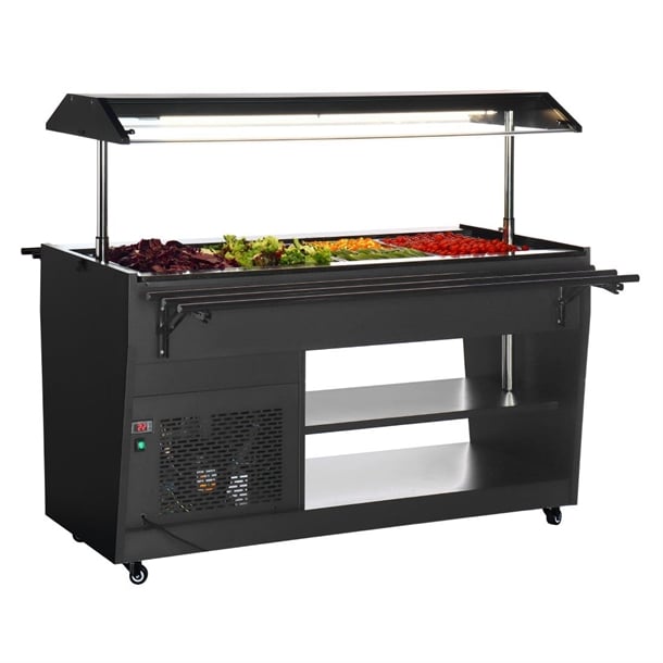 Image of Polar G-Series Refrigerated Buffet Bar in Black