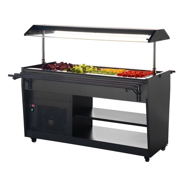 Image of Polar G-Series Refrigerated Buffet Bar in Black