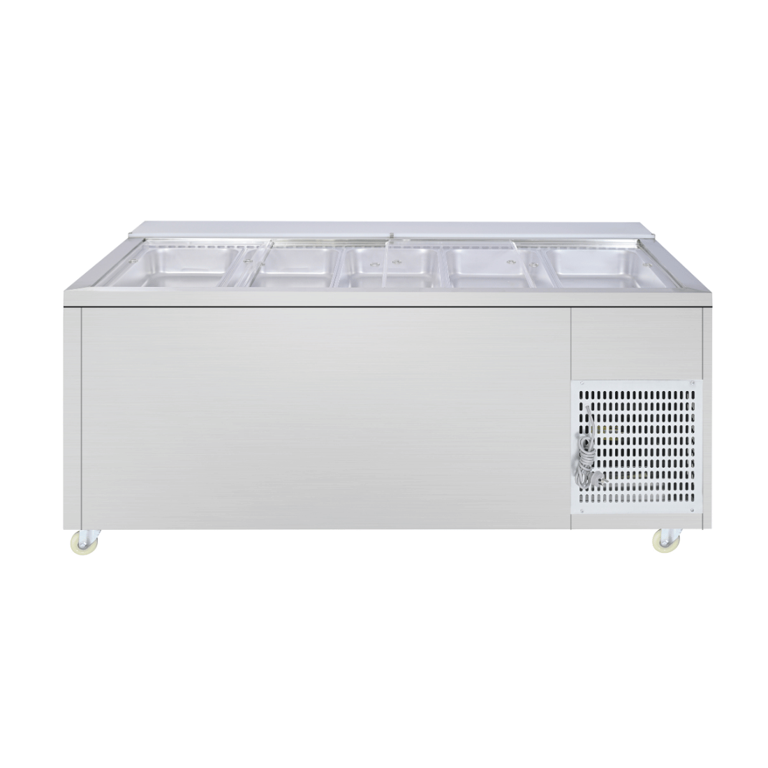 Image of Thermaster PG180FA-XB Two Door Cold Bench Salad Station 5x1/1 GN Pans