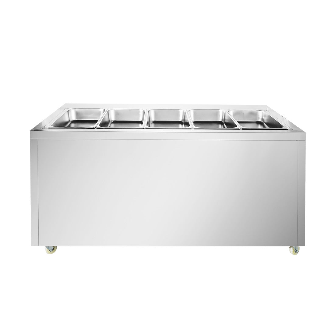 Image of Thermaster PG180FE-XB Premium Wet and Dry Bain Marie Food Display 5x1/1 GN Pans