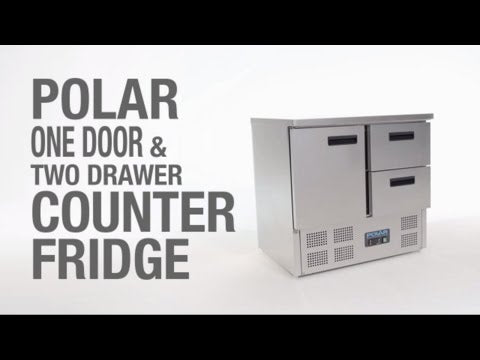Image of Polar U637-A G-Series 2 Drawer Counter Fridge 240Ltr