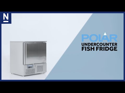 Image of Polar UA013-A U-Series Undercounter Fish Fridge