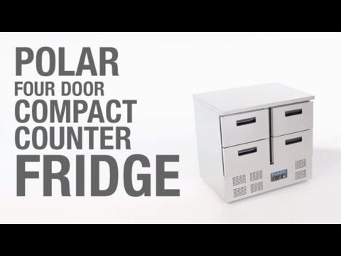 Image of Polar U638-A G-Series 4 Drawer Counter Fridge 240Ltr