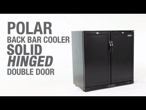 Image of Polar GL016-A G-Series Back Bar Cooler with Solid Doors - 208Ltr