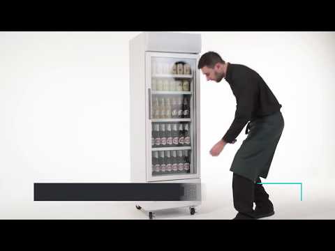 Image of Polar DM076-A G-Series Upright Display Fridge White - 350Ltr