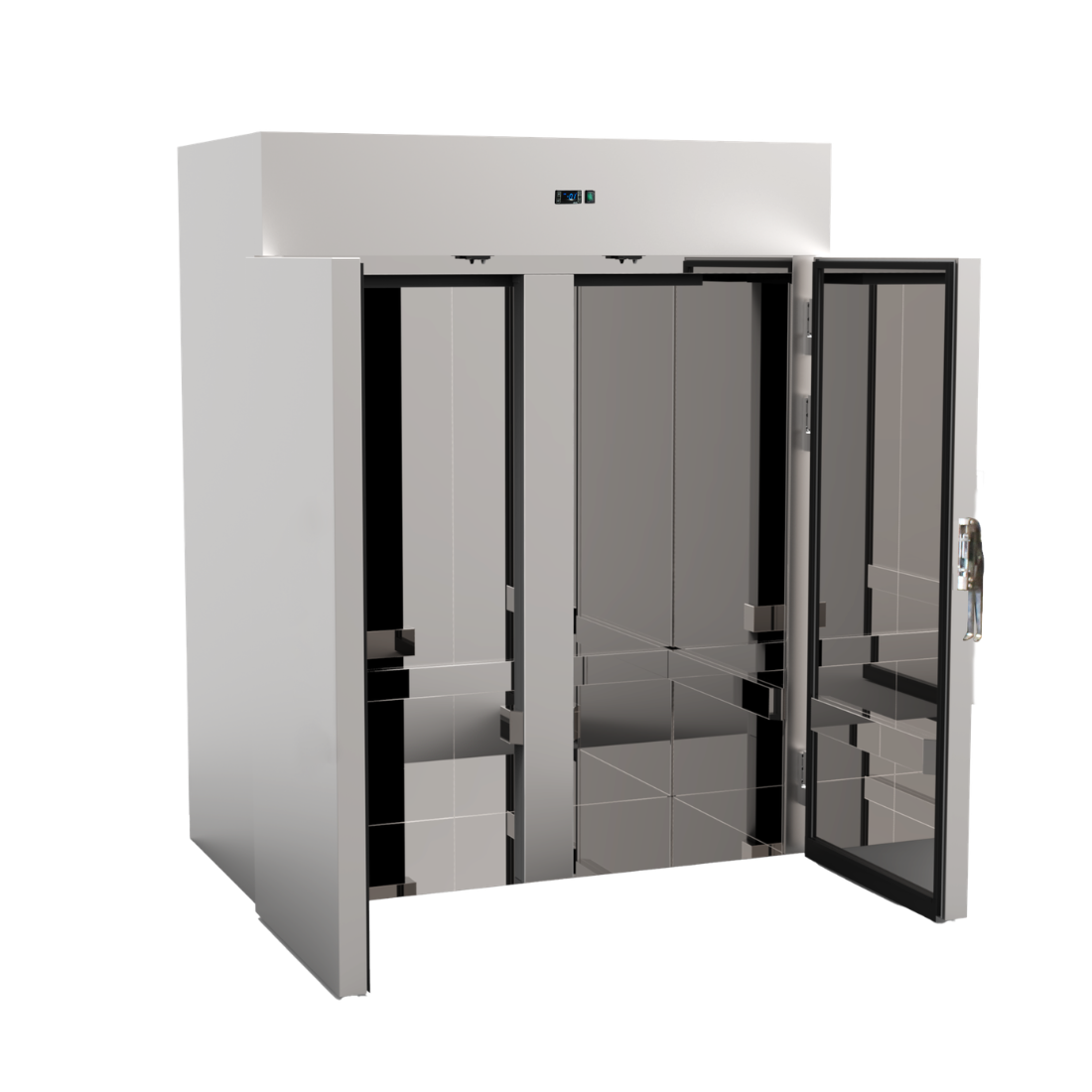 Image of Thermaster PTRTC-2 1006L Trolley Friendly,Pass-Through Mini Cool Room