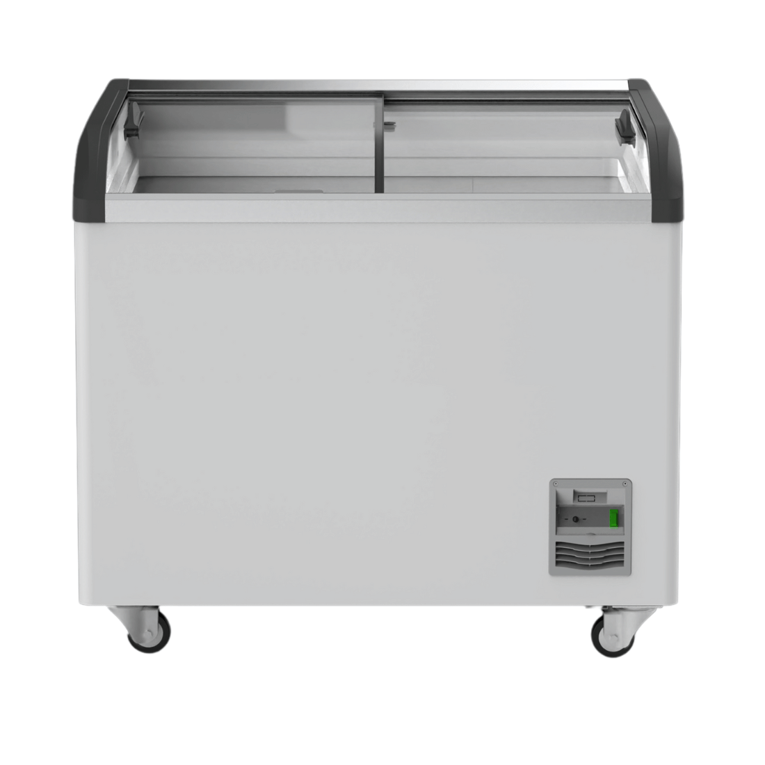 Image of Thermaster SD-306K Heavy Duty Supermarket Glass Sliding Lid Freezers 306L
