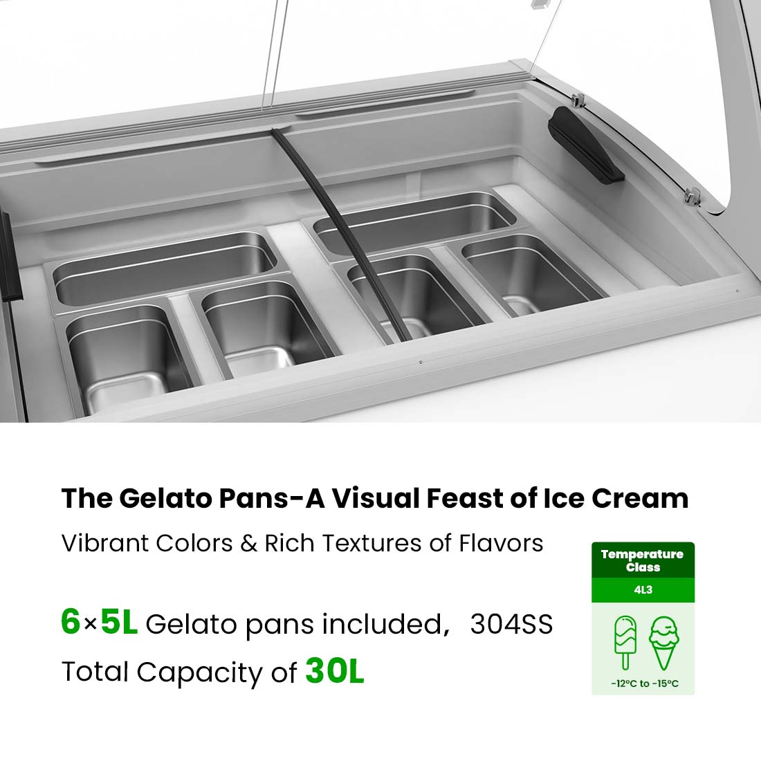 Image of Thermaster SD-325P 300L Gelato Display