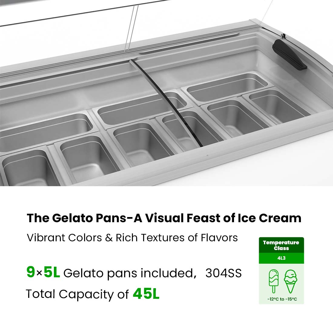 Image of Thermaster SD-415P 400L Gelato Display