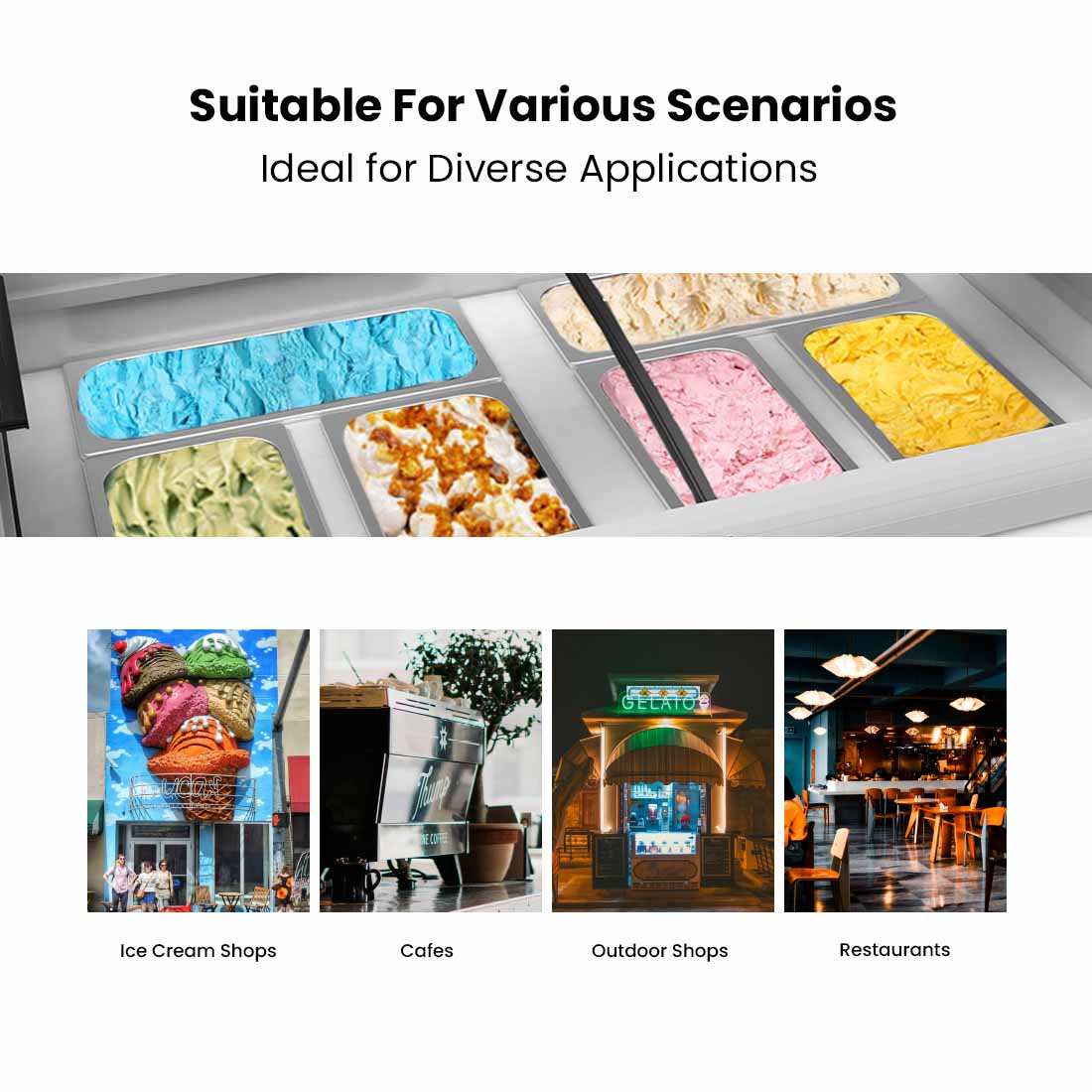 Image of Thermaster SD-575P 535L Gelato Display