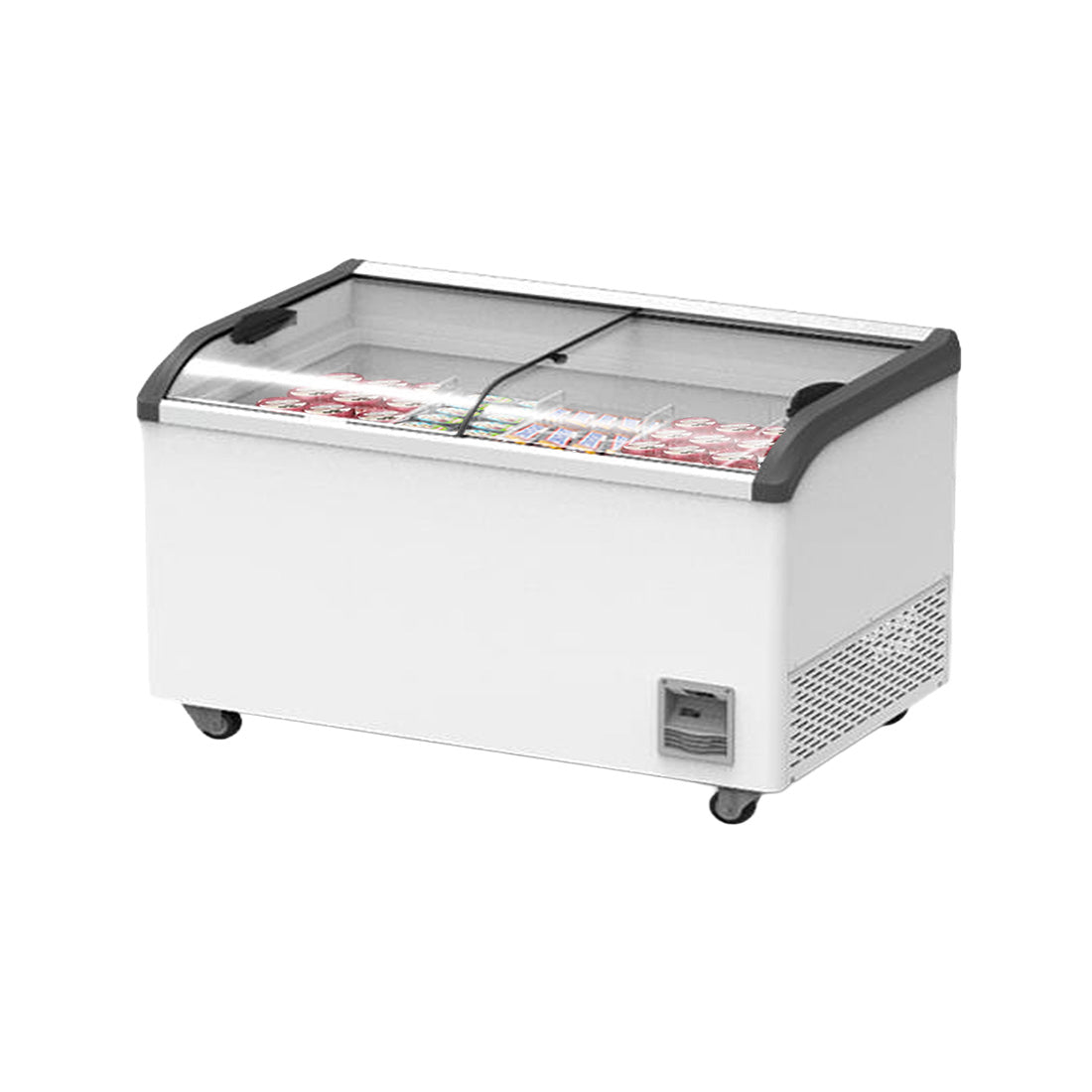 Image of Thermaster SD-576K Heavy Duty Supermarket Glass Sliding Lid Freezers 576L