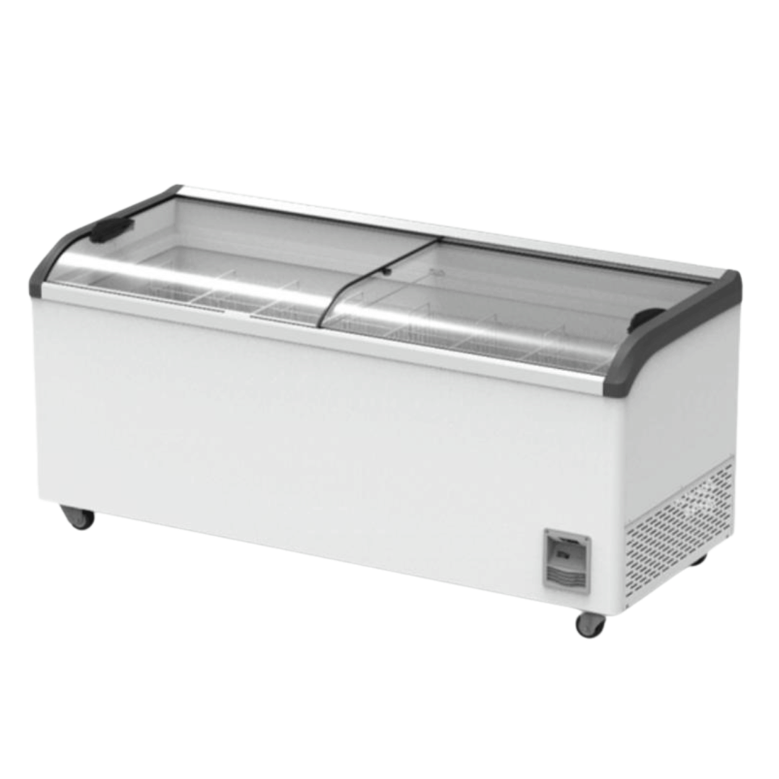 Image of Thermaster SD-666K Heavy Duty Supermarket Glass Sliding Lid Freezers 446L