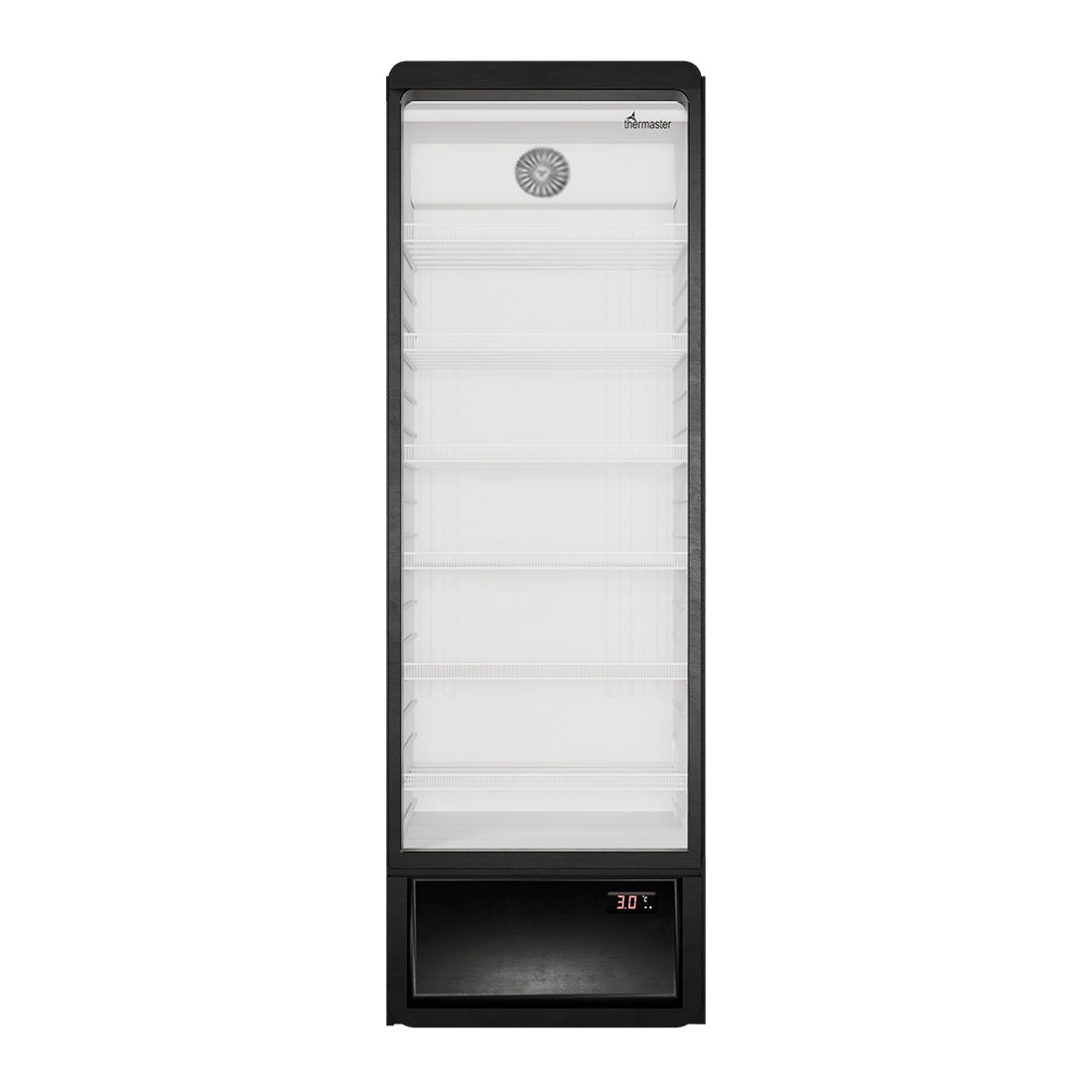 Image of Thermaster SDC-258B Upright Glass Door Beverage Fridge