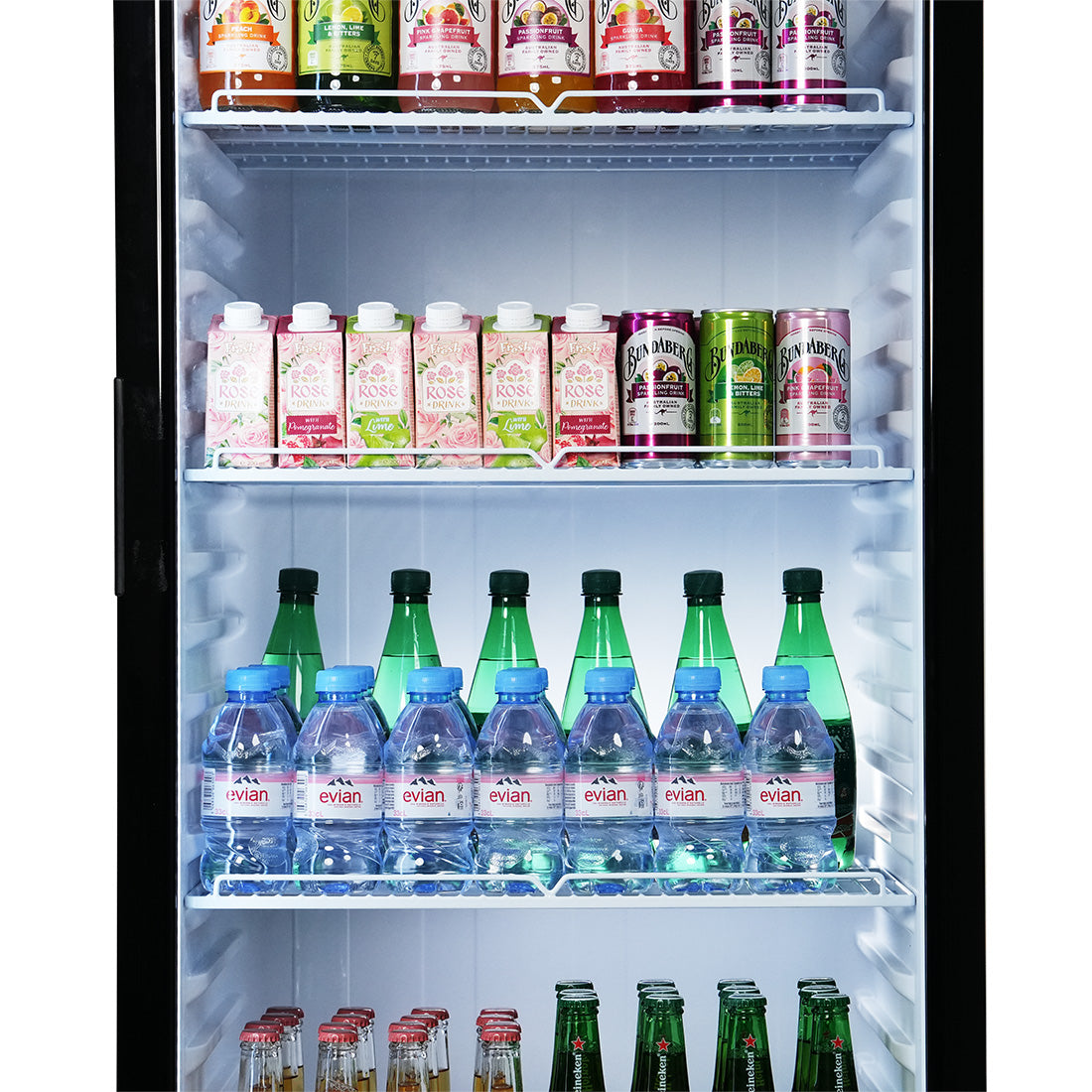 Image of Thermaster SDC-178B Upright Glass Door Beverage Fridge