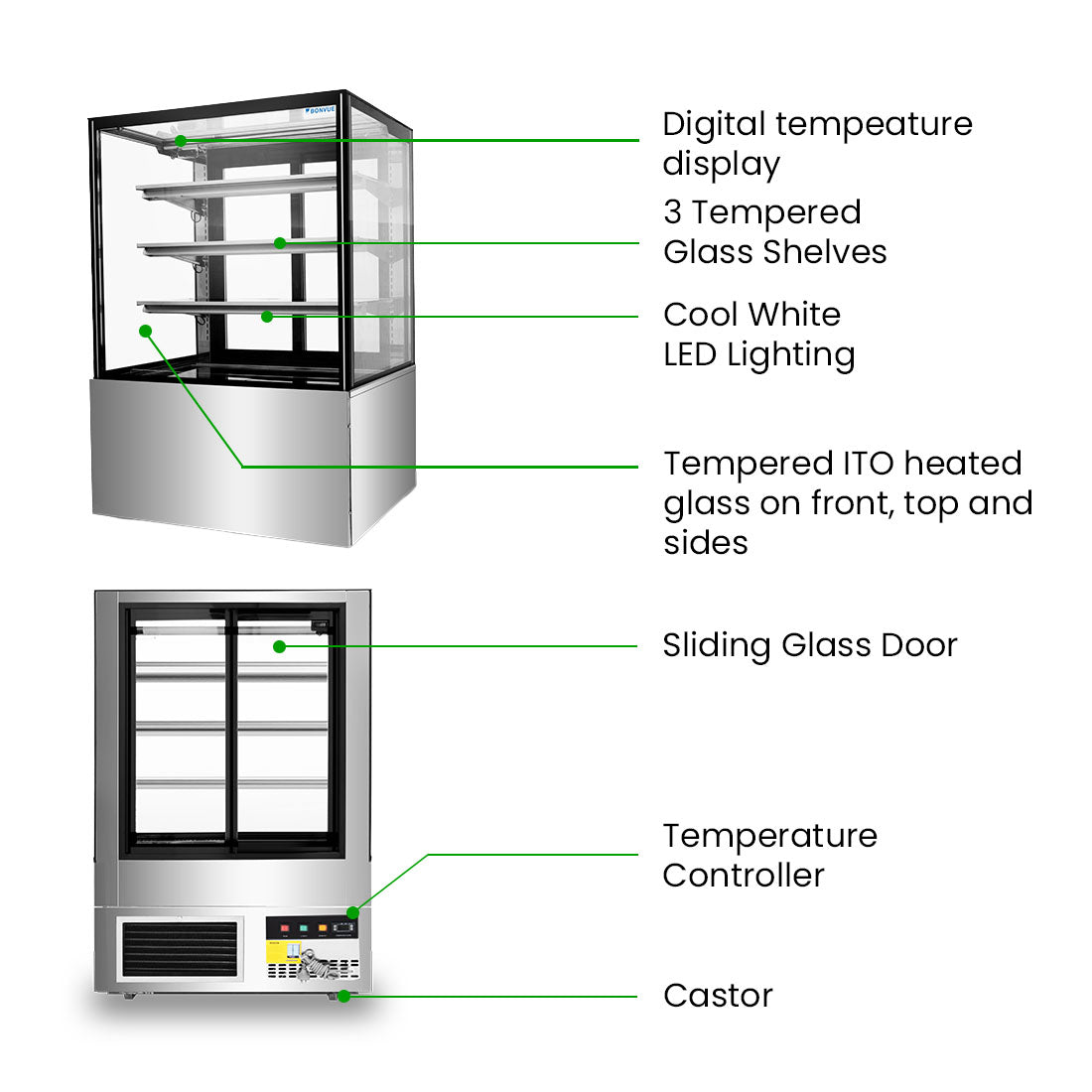 Image of Bonvue SF830V Cake Display