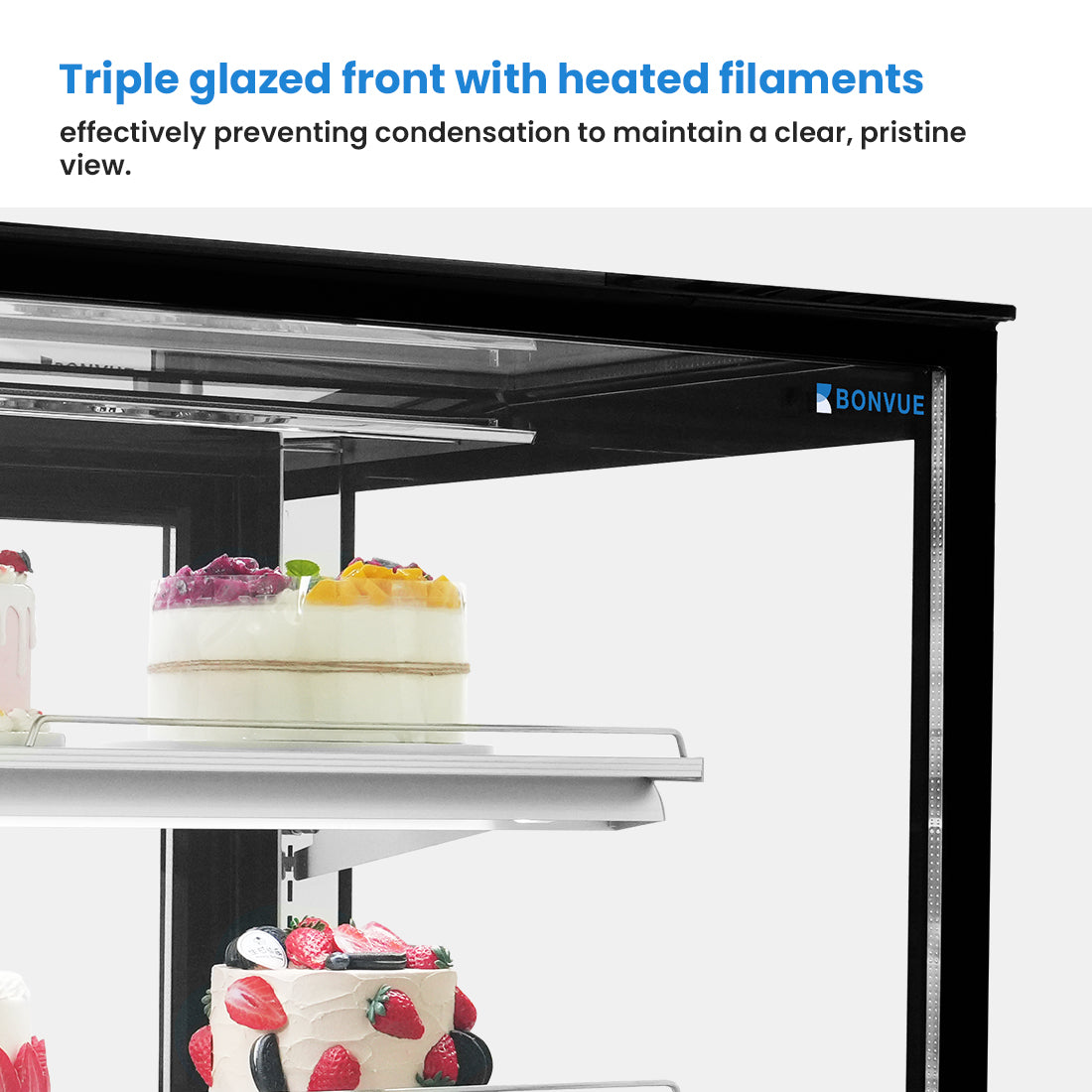 Image of Bonvue SG090FA-2XB Chilled Food Display