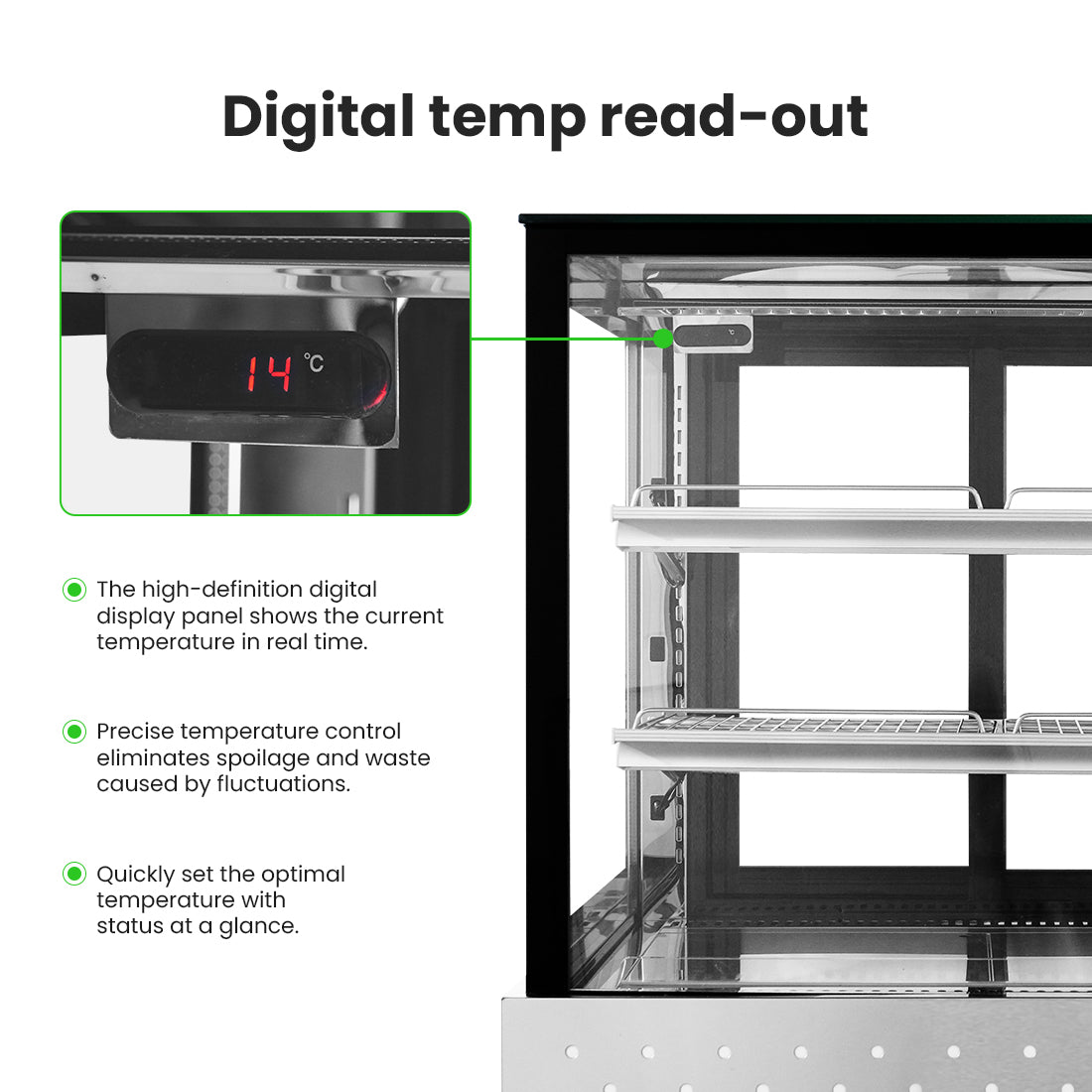 Image of Bonvue SG180FA-2XB Chilled Food Display