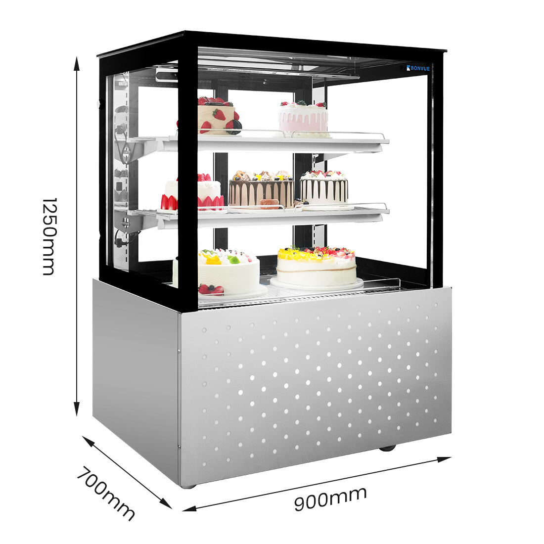 Image of Bonvue SG090FA-2XB Chilled Food Display