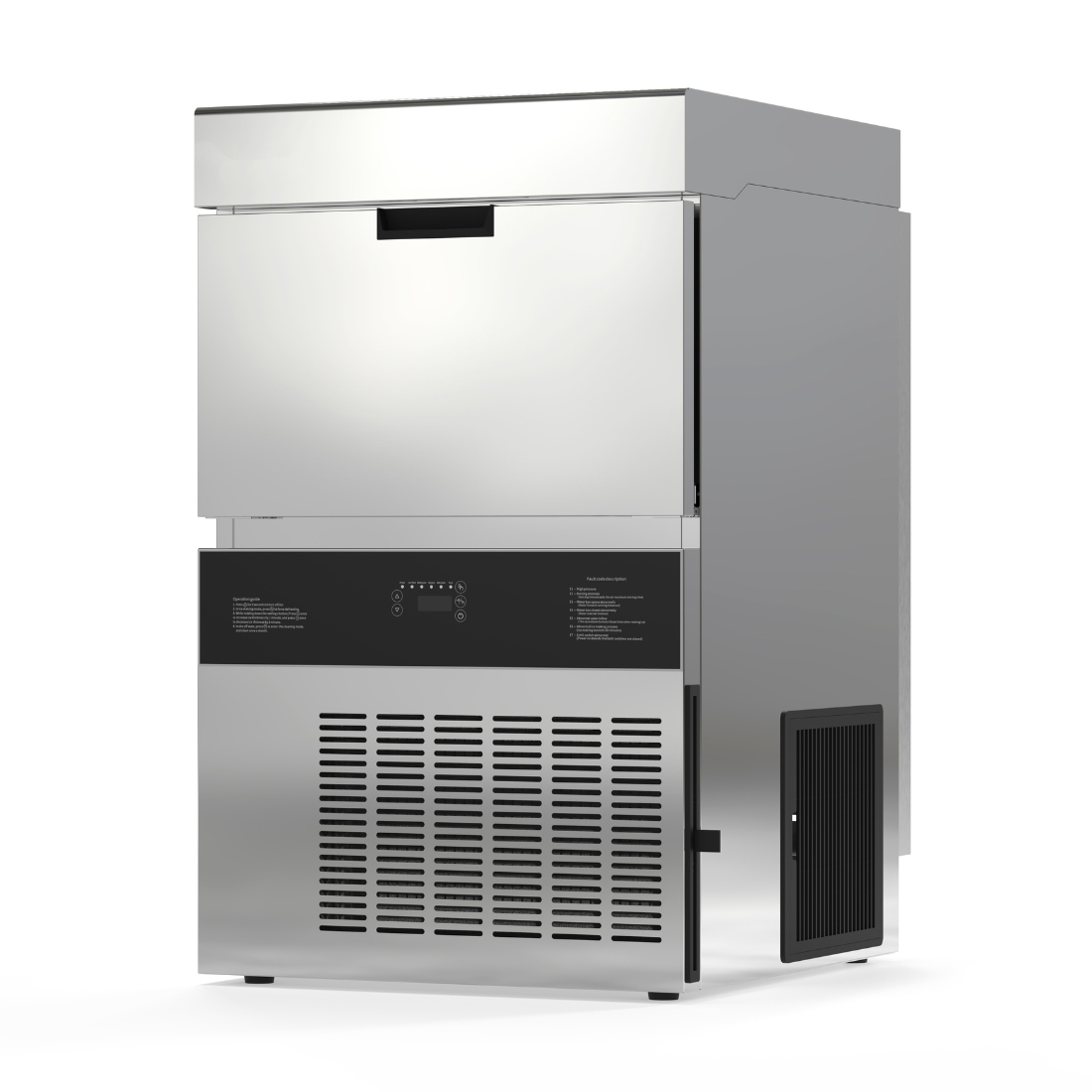 Image of Blizzard SIC-40L Crystal Square Ice Maker 40kg/24hr with 20kg Storage