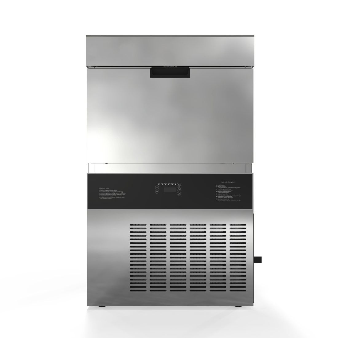 Image of Blizzard SIC-40L Crystal Square Ice Maker 40kg/24hr with 20kg Storage