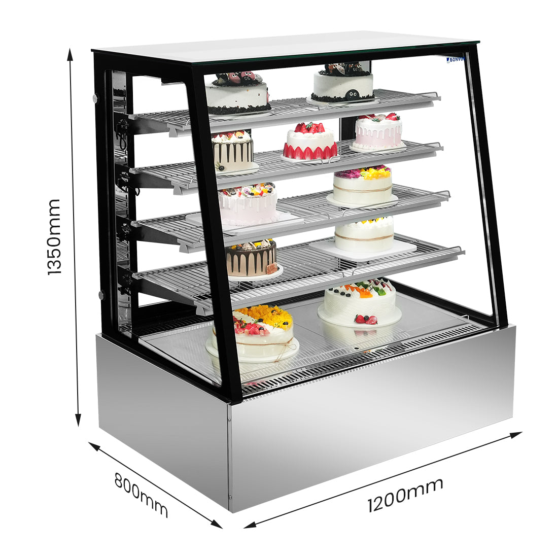 Image of Bonvue SLP840C Deluxe Chilled Display Cabinet