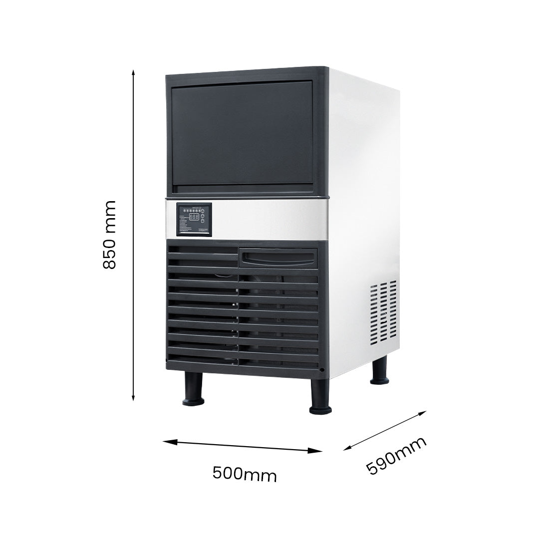 Image of Blizzard SN-120P Under Bench Ice Maker - Air Cooled