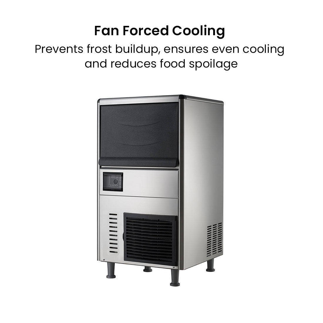 Image of Blizzard SN-068F Underbench Granular Ice Maker 60Kg